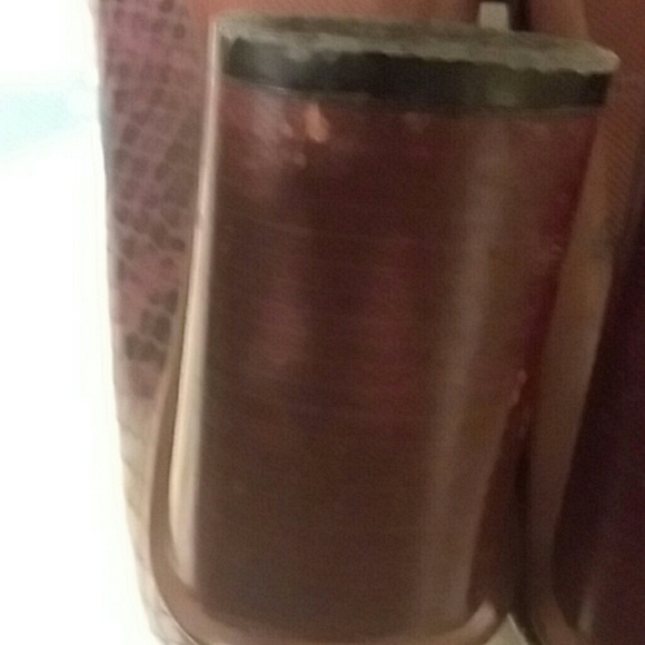 size 37 Vera Pelle Gama Made in Italy heels - Picture 5 of 6